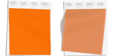 Pantone 20-21 - orange to brown